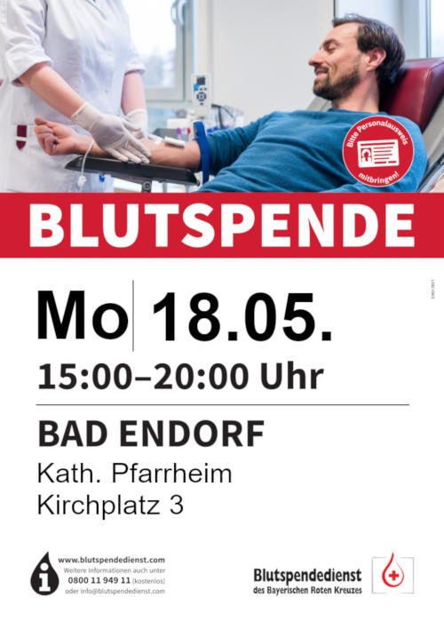 Blutspende Mai 2020