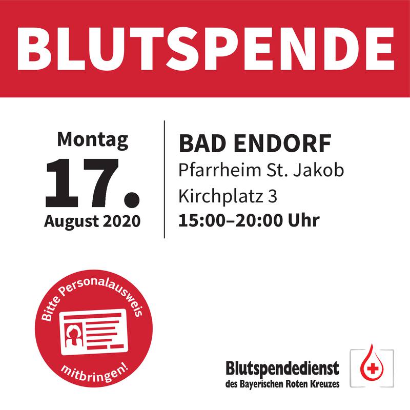 Blutspende August 2020